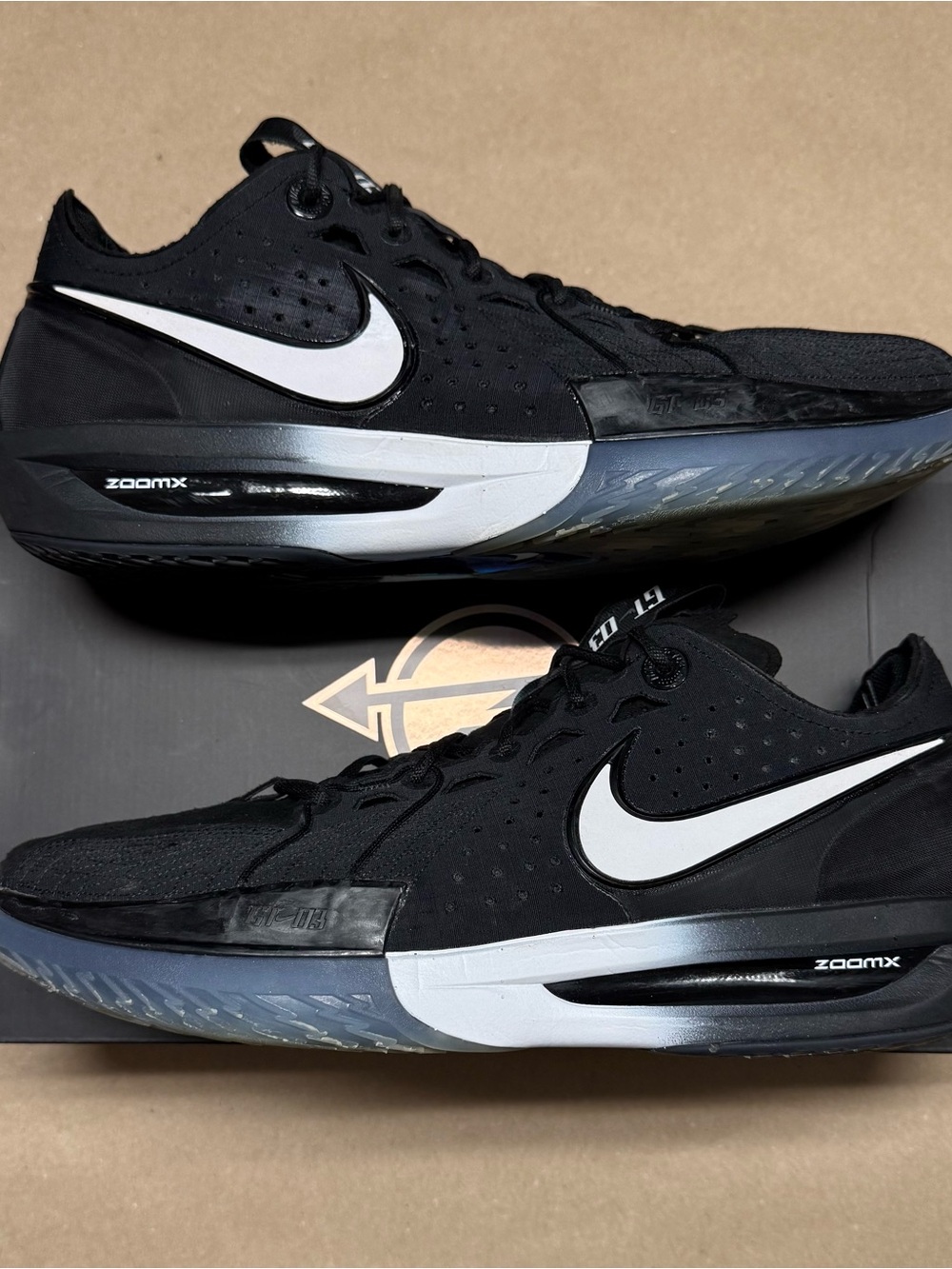 Nike Air Zoom GT Cut 3 Night to Day Men’s size 14 basketball shoes Rare!